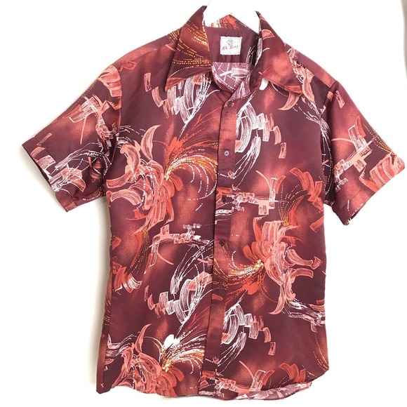 Ah Kong Vintage Hawaiian Print Shirt - Picture 2 of 7